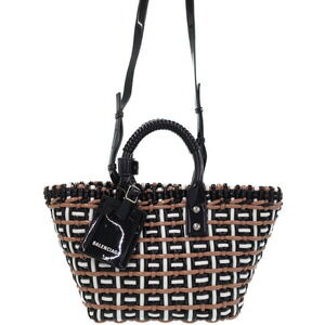 BALENCIAGA Bistro XS Basket Strap Bag